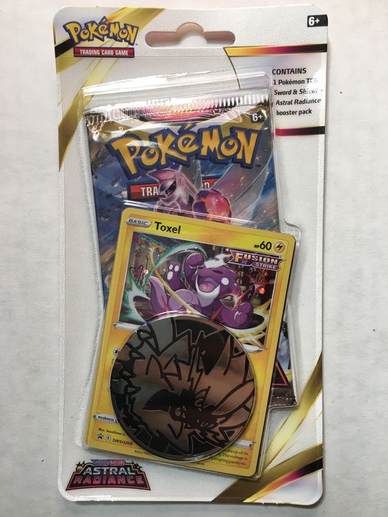 Toxel 1-Pack Blister from Astral Radiance Pokémon card set